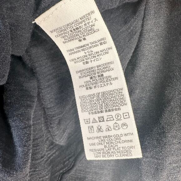 Mia Joy Girls Dress Size 12 Black Pink Floral Print Tulle Lined Fit & Flare - Picture 11 of 13